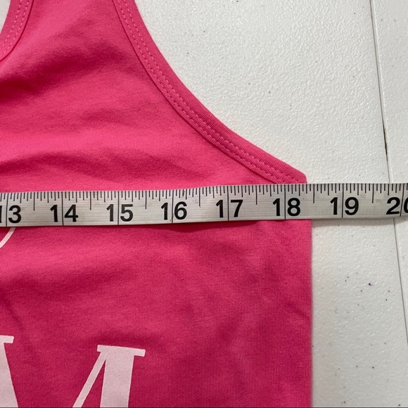 Next Level Apparel Pink Maternity Graphic Tank Top Size XXL - Picture 5 of 7